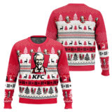 Hooktab KFC Fast Food Ugly Christmas Sweater