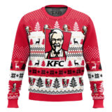 Hooktab KFC Fast Food Ugly Christmas Sweater