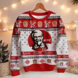 Hooktab KFC Kentucky Fried Chicken Ugly Christmas Sweater