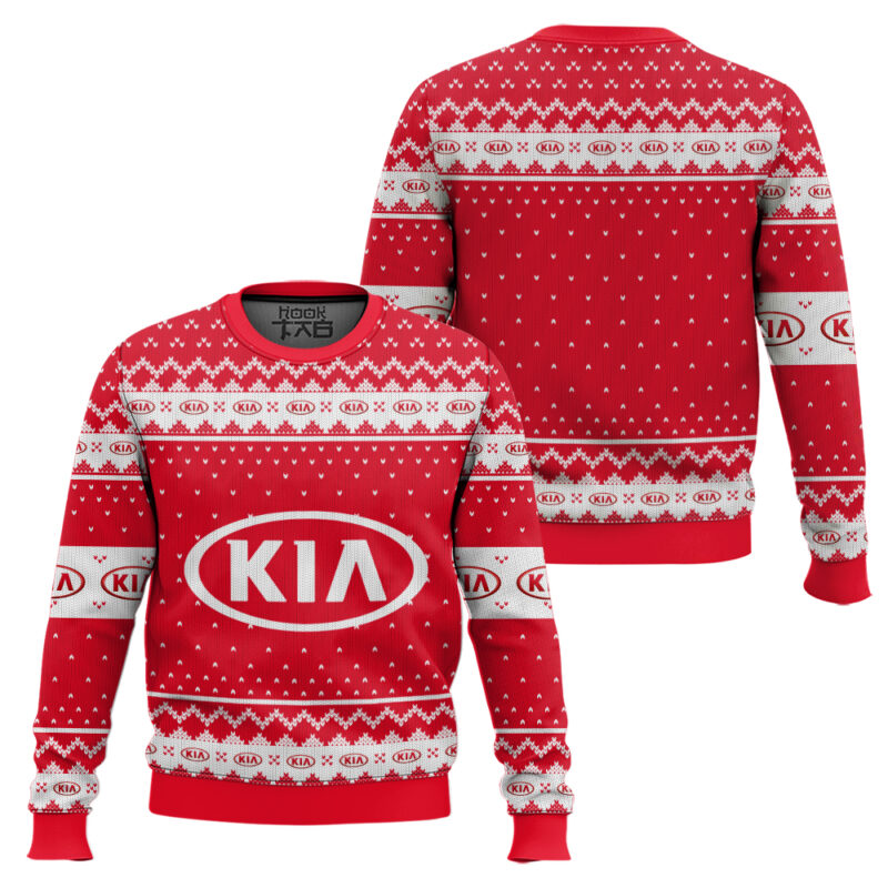 Hooktab Kia Ugly Christmas Sweater Hooktab Kia Ugly Christmas Sweater