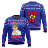 Hooktab King Of The Hill Gosh Dang It Bobby Ugly Christmas Sweater