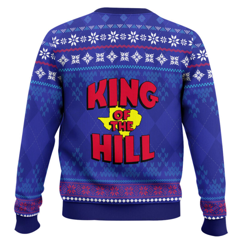 Hooktab King Of The Hill Gosh Dang It Bobby Ugly Christmas Sweater Hooktab King Of The Hill Gosh Dang It Bobby Ugly Christmas Sweater
