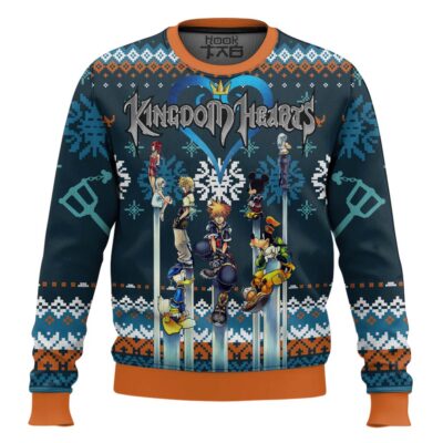 Hooktab Kingdom Hearts Ugly Christmas Sweater