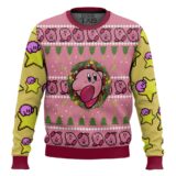 Hooktab Kirby's Dream Land Ugly Christmas Sweater