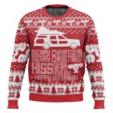Hooktab Kiss Ass National Lampoon's Vacation Ugly Christmas Sweater