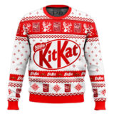 Hooktab Kit Kat Ugly Christmas Sweater