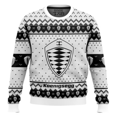 Hooktab Koenigsegg Ugly Christmas Sweater