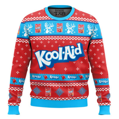 Hooktab Kool-Aid Ugly Christmas Sweater