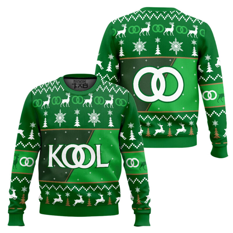 Hooktab Kool cigarettes Ugly Christmas Sweater Hooktab Kool cigarettes Ugly Christmas Sweater