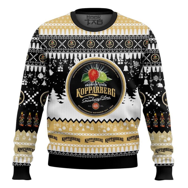 Hooktab Kopparberg Cider Ugly Christmas Sweater