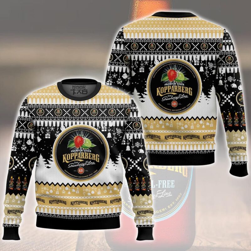 Hooktab Kopparberg Cider Ugly Christmas Sweater Hooktab Kopparberg Cider Ugly Christmas Sweater