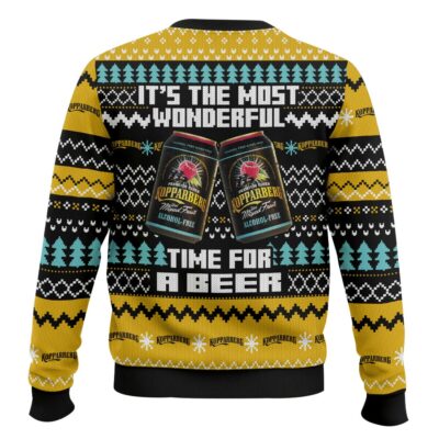Hooktab Kopparberg Swedish Cider Ugly Christmas Sweater