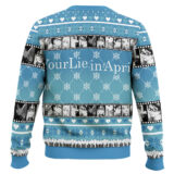 Hooktab Kousei And Kaori Your Lie In April Ugly Christmas Sweater