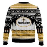 Hooktab Krombacher German Beer Ugly Christmas Sweater