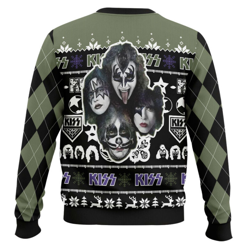 Hooktab Kss Band Ugly Christmas Sweater Hooktab Kss Band Ugly Christmas Sweater