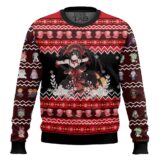 Hooktab Kurumi Tokisaki Date A Live Ugly Christmas Sweater