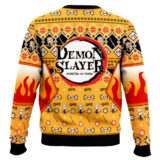 Hooktab Kyojuro Rengoku Ugly Christmas Sweater
