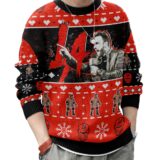 Hooktab La Knight WWE Ugly Christmas Sweater