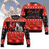 Hooktab La Knight WWE Ugly Christmas Sweater