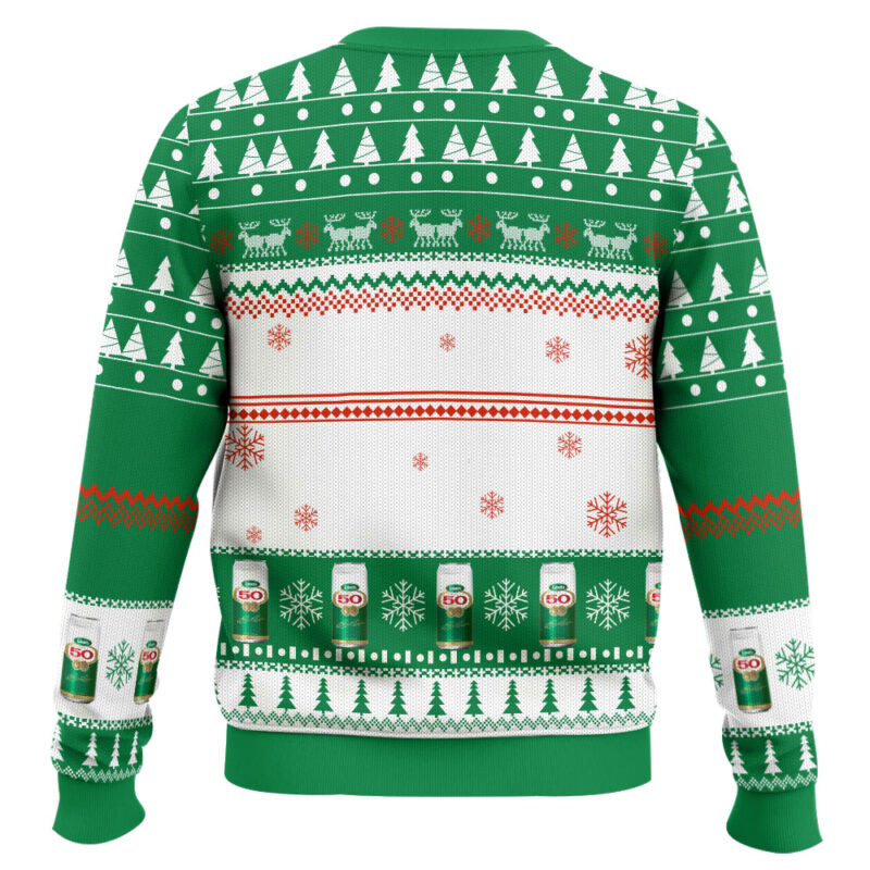 Hooktab Labatt 50 Canadian Beer Ugly Christmas Sweater Hooktab Labatt 50 Canadian Beer Ugly Christmas Sweater
