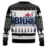 Hooktab Labatt Blue Canadian Beer Ugly Christmas Sweater