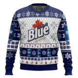 Hooktab Labatt Blue Ugly Christmas Sweater