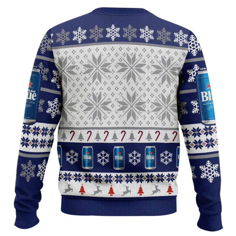 Hooktab Labatt Blue Ugly Christmas Sweater Hooktab Labatt Blue Ugly Christmas Sweater