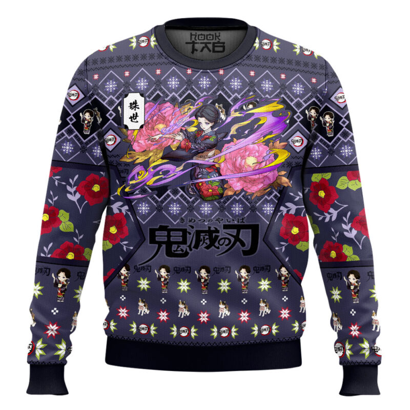 Hooktab Lady Tamayo Ugly Christmas Sweater Ugly Christmas Sweater