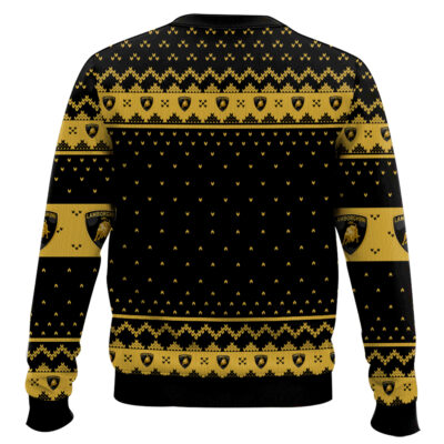 Hooktab Lamborghini Ugly Christmas Sweater