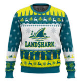 Hooktab Landshark Beer Ugly Christmas Sweater
