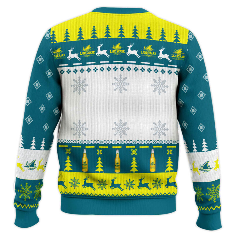 Hooktab Landshark Beer Ugly Christmas Sweater Hooktab Landshark Beer Ugly Christmas Sweater