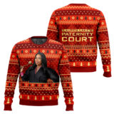 Hooktab Lauren Lake's Paternity Court Ugly Christmas Sweater