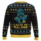 Hooktab Leave Me Malone Post Malone Ugly Christmas Sweater