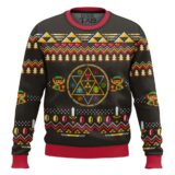 Hooktab Legend Of Zelda Rupee Ugly Christmas Sweater