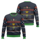 Hooktab Legend Of Zelda Santa Link Ugly Christmas Sweater