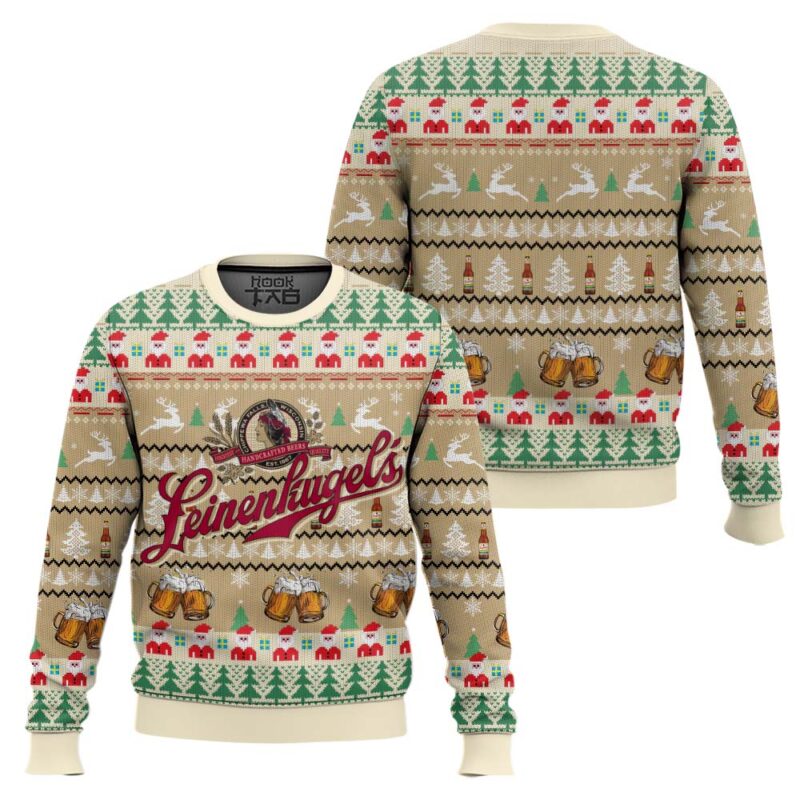 Hooktab Leinenkugel's Brews Ugly Christmas Sweater Hooktab Leinenkugel's Brews Ugly Christmas Sweater