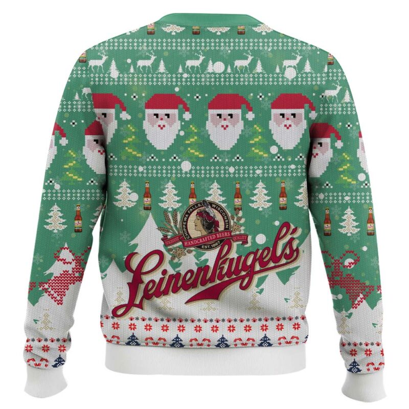 Hooktab Leinenkugel’s Handcrafted Beer Ugly Christmas Sweater Hooktab Leinenkugel’s Handcrafted Beer Ugly Christmas Sweater