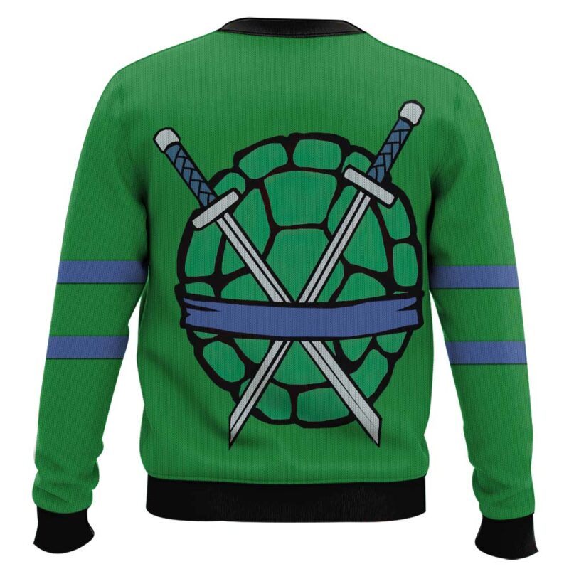 Hooktab Leo Outfit Teenage Mutant Ninja Turtles Ugly Christmas Sweater Hooktab Leo Outfit Teenage Mutant Ninja Turtles Ugly Christmas Sweater