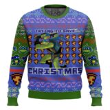 Hooktab Leonardo Rise Of The Teenage Mutant Ninja Turtles Ugly Christmas Sweater