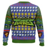 Hooktab Leonardo Rise Of The Teenage Mutant Ninja Turtles Ugly Christmas Sweater