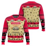 Hooktab Leroux Blackberry Brandy Ugly Christmas Sweater