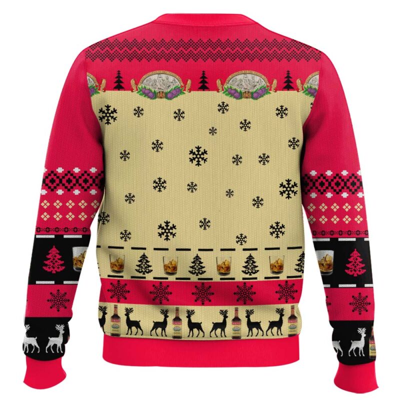 Hooktab Leroux Blackberry Brandy Ugly Christmas Sweater Hooktab Leroux Blackberry Brandy Ugly Christmas Sweater