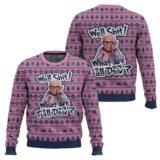 Hooktab Leslie Jordan Well Shit What Are Yall Doin Ugly Christmas Sweater
