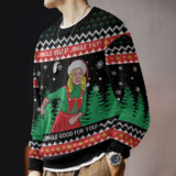 Hooktab Leslie Knope Jingle Bells Jingle Yay Parks And Recreation Ugly Christmas Sweater