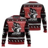 Hooktab Lethal Weapon Is A Christmas Movie Ugly Christmas Sweater