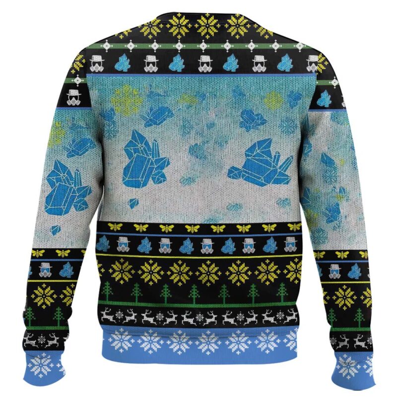 Hooktab Let's Cook Breaking Bad Ugly Christmas Sweater Hooktab Let's Cook Breaking Bad Ugly Christmas Sweater