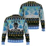Hooktab Let's Cook Breaking Bad Ugly Christmas Sweater