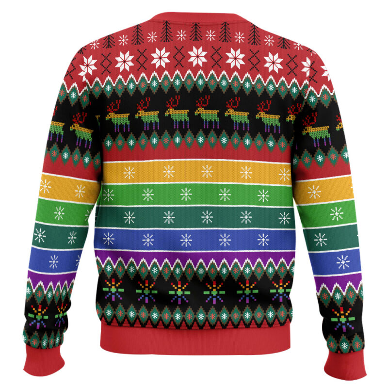Hooktab LGBT Unicorn Pew Pew Madafakas Ugly Christmas Sweater Hooktab LGBT Unicorn Pew Pew Madafakas Ugly Christmas Sweater