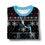Hooktab Lightsaber Duel Star Wars Ugly Christmas Sweater