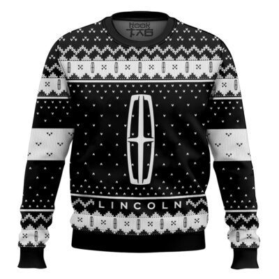 Hooktab Lincoln Ugly Christmas Sweater